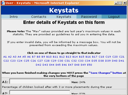 Screenshot of ADSS system
