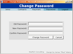 Screenshot of ADSS system